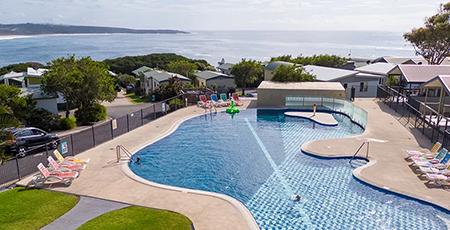 Merimbula swimming pool