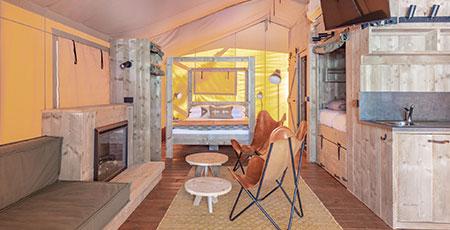 Murramarang glamping tent