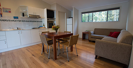 Myall Shores Lakefront Villa interior