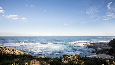 Norah Head beach and ocean views