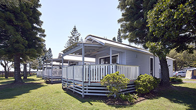 Port Macquarie Bayside Cabin exterior
