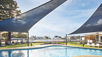 Swimming pool at NRMA Victor Harbor Beachfront Holiday Park