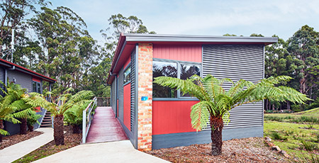 Port Arthur Bayside Cabin exterior