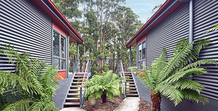 Port Arthur Peninsular Cabin exterior