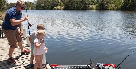 Private jetty Bairnsdale