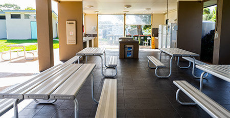 Camp kitcen interior