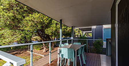Eastern Beach Waterview Villa decking