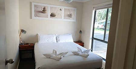 Mildura Two Bedroom Superior Cabin interior