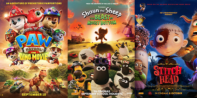 Spring school holiday movie posters