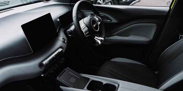 Interior of a BYD Atto 1