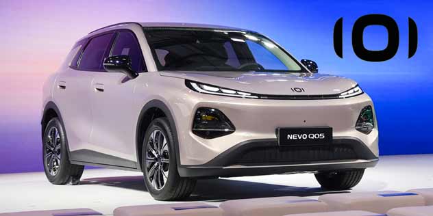 A Nevo car with logo