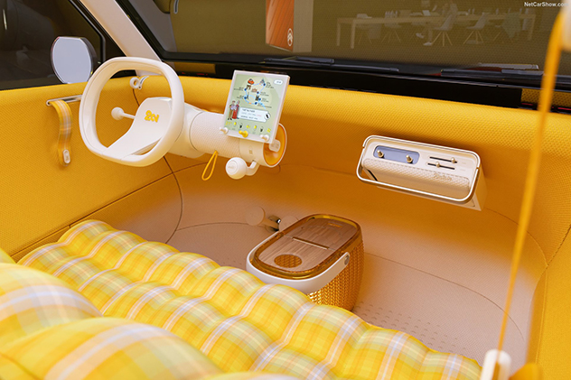 Citroen 2CV concept interior