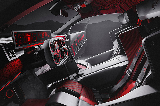 Peugeot E-T16 concept interior