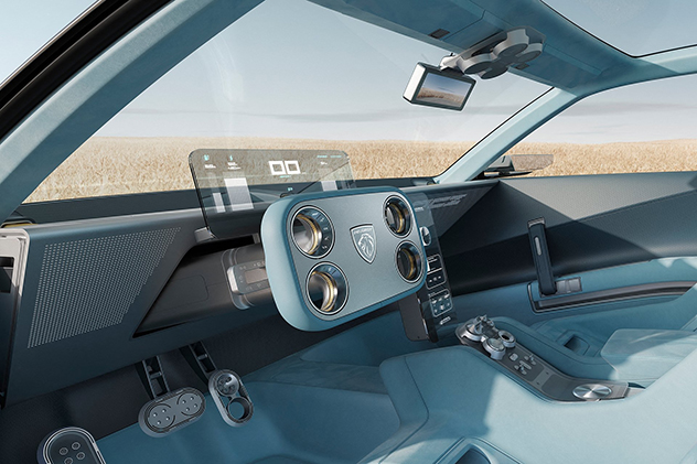 Peugeot RCZ concept interior