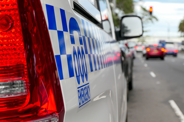 Livery on a police vehicle