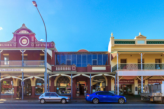 Berry township in NSW