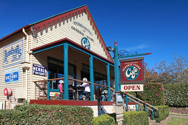 Burrawang general store in NSW