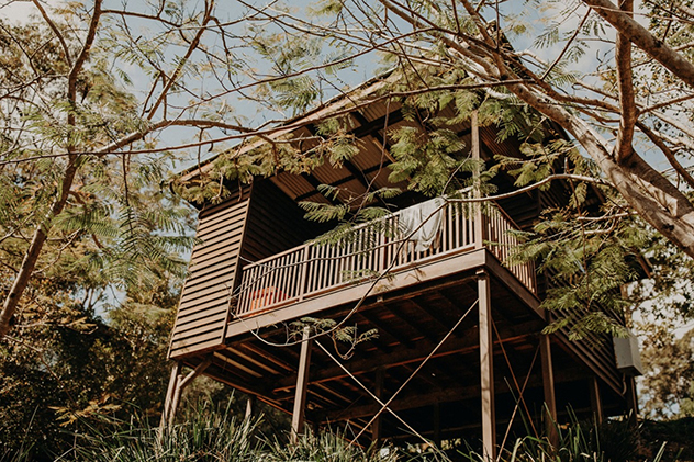 Treetop cabin at Hosanna Farmstay