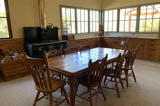 Dining room at Old Minton Farmstay in Nimmitabel