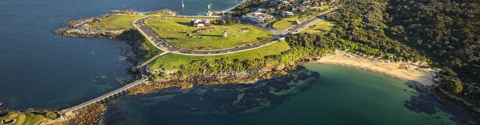 Aerial view of Botany Bay