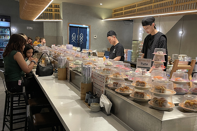 Sushi Go in Kingston Canberra