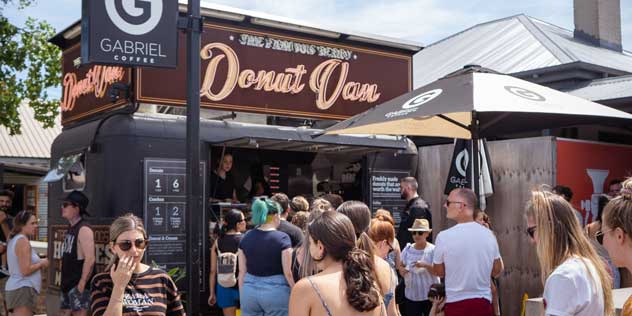 The Famous Berry Donut Van.