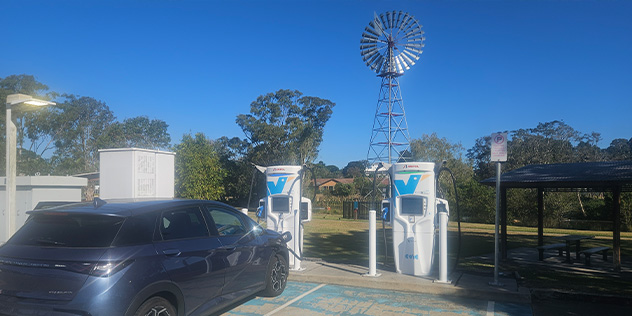 EV roadtrip chargers