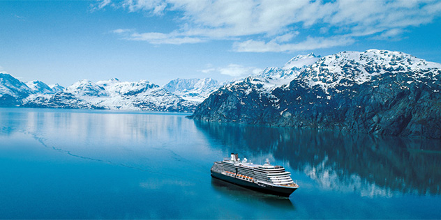 Cruise ship in Alaska