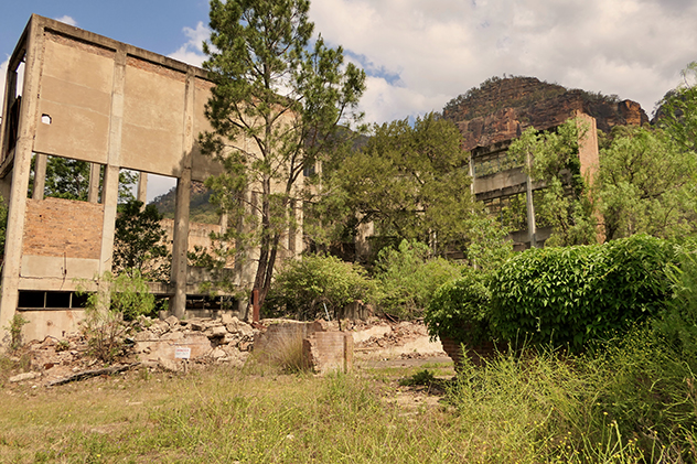 Ruins of a shale oil factory Glen Davis