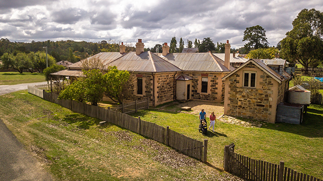 Historic Post Office accommodation in Hill End