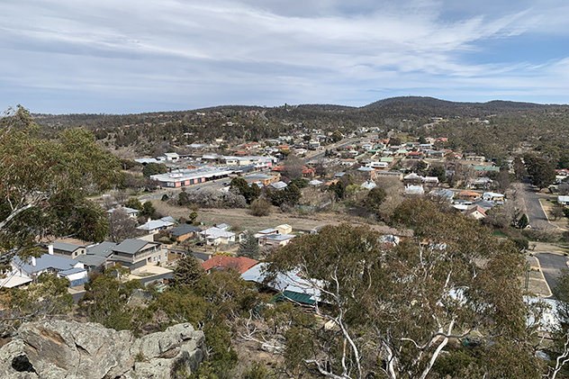 Cooma seen from Nanny Goat Hill
