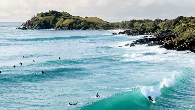 Surf at Cabarita
