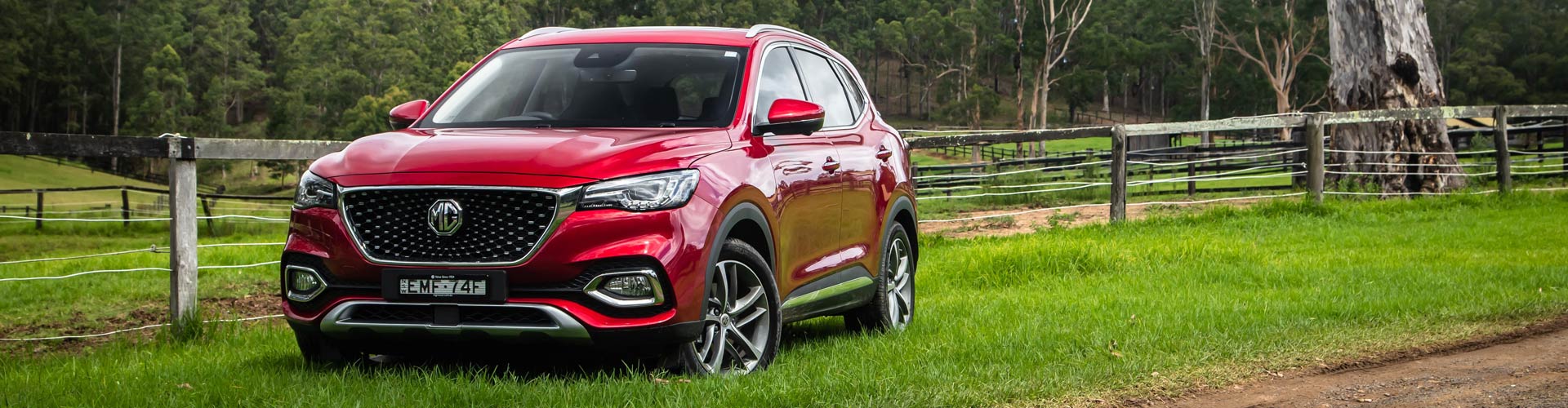 Front view of the 2020 MG HS Front view of the 2020 MG HS