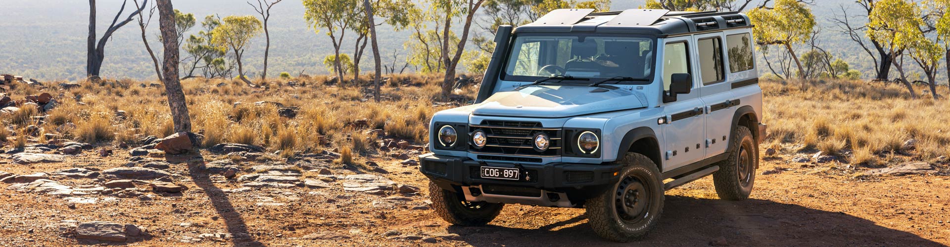 2024 Ineos Grenadier in a remote location 2024 Ineos Grenadier in a remote location