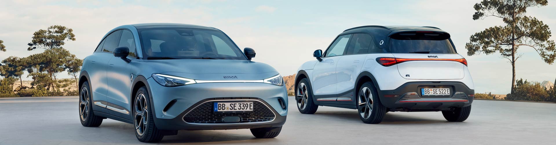 Smart #1 and Smart #3