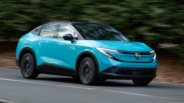 Blue 2026 Nissan Leaf 