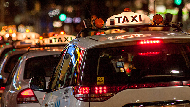 Sydney Taxi rank