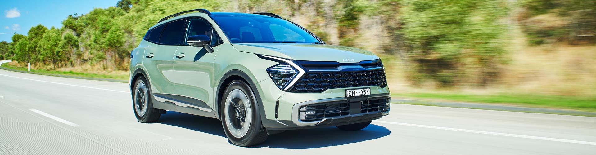 2022 Kia Sportage driving