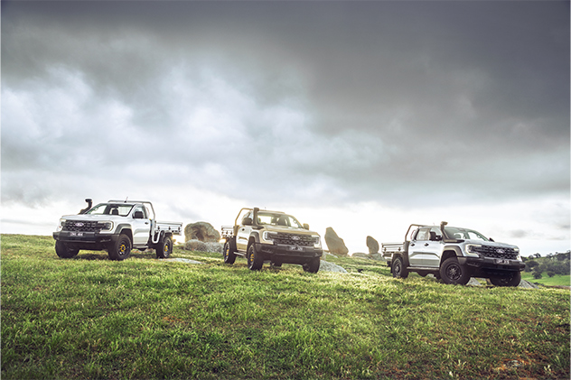 2026 Ford Ranger Super Duty range