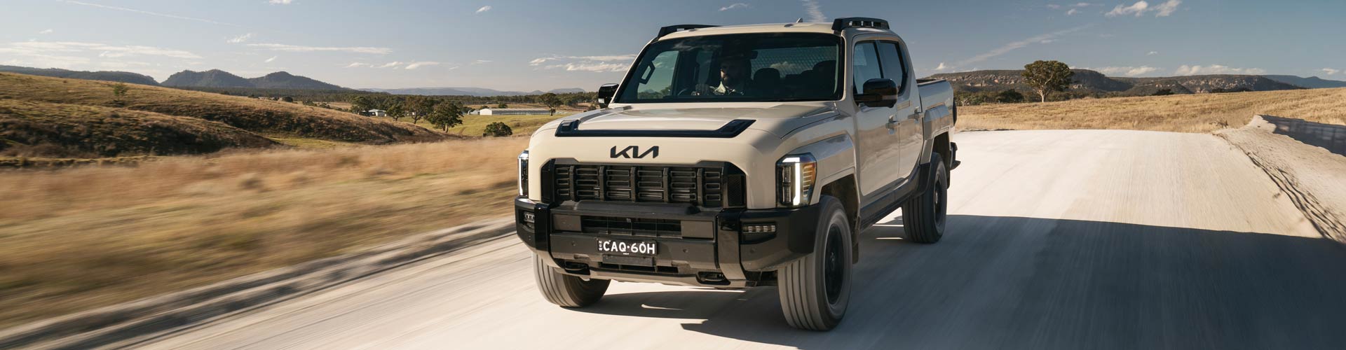 2025 Kia Tasman driving