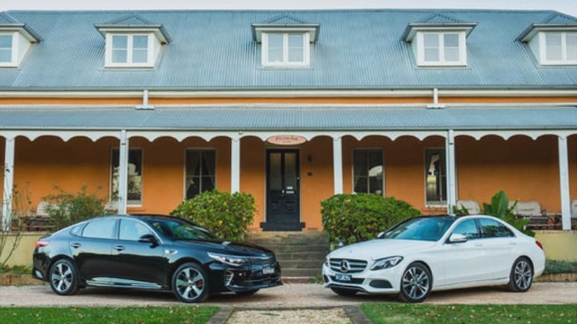 2016 Mercedes Benz C200 and Kia Optima GT comparison review