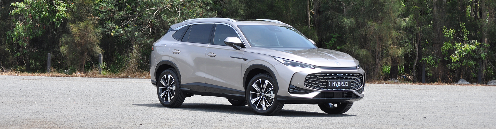 The MG HS Hybrid+ Essence.