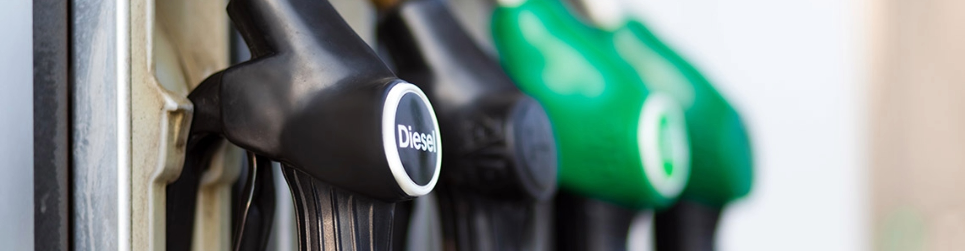 A diesel pump at the bowser