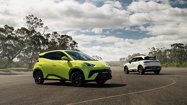 2026 BYD Atto 1 and Atto 2