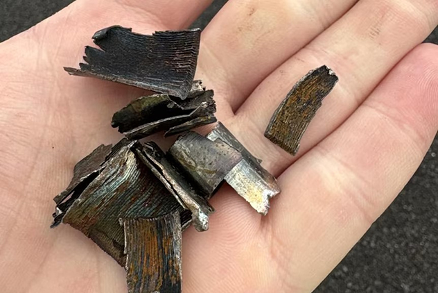 Shrapnel from truck spill M1 road closures