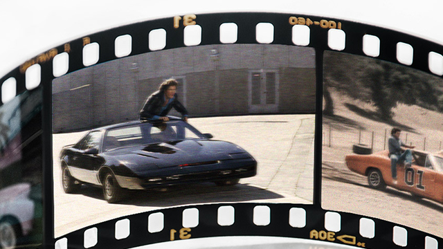 Top car stars film strip
