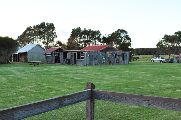 Barn at Oakleigh Farm in Mystery Bay