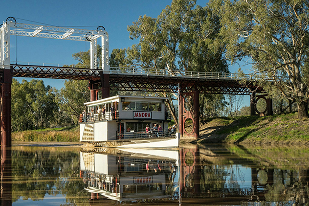 The Jandra on the Darling River in Bourke NSW