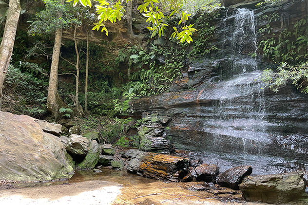 Federal Falls in the Blue Mountains.