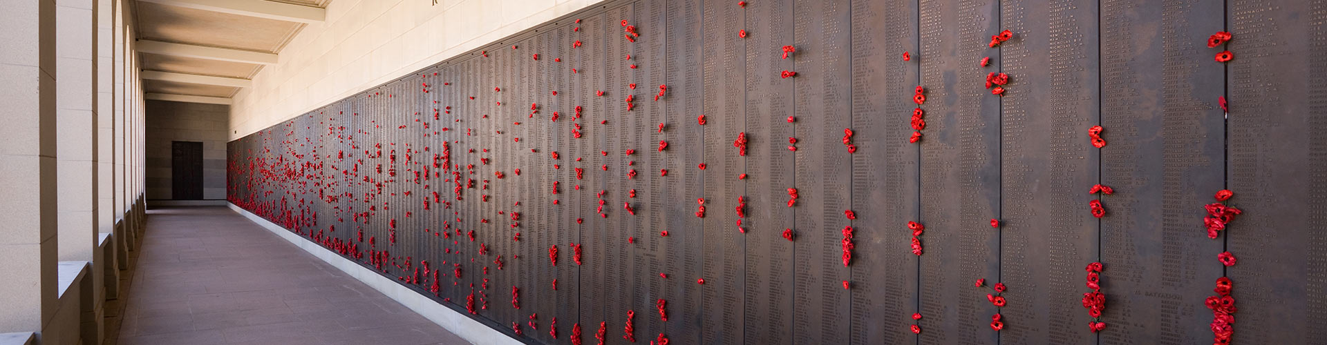 Roll of Honour at Australian War Memorial in Canberra ACT